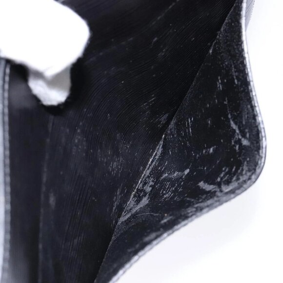 LOUIS VUITTON Epi Pochette Homme Clutch Bag Black Noir M52522 LV Auth 139251 - Picture 14 of 16